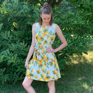 Anne Klein Lemon Dress